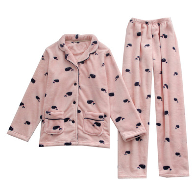 清仓特价外贸原单珊瑚绒家居服