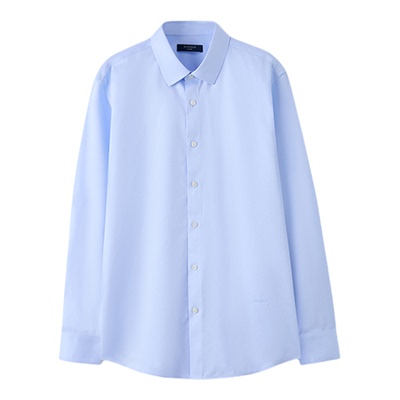 免烫新品100%棉通勤休闲商务衬衫