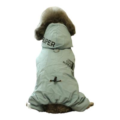 泡品小狗衣服四脚冬季防水狗棉衣