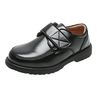 男童皮鞋黑色儿童校园西装小皮鞋软底表演春秋演出小男孩英伦学生
