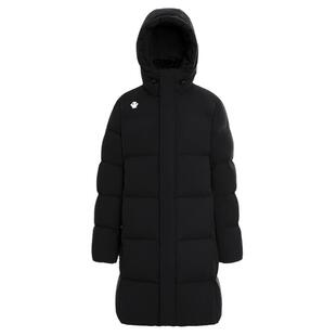 2024新款300克以上巨厚中长款羽绒服连帽白鸭绒宽松休闲保暖冬季