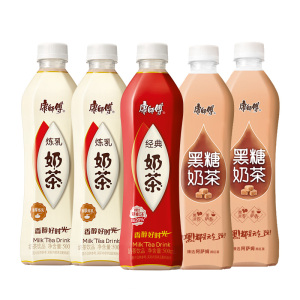 康师傅奶茶500ml*5瓶装