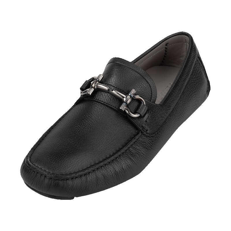 FERRAGAMO马蹄扣休闲乐福鞋男士