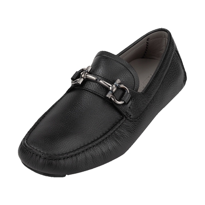 FERRAGAMO马蹄扣休闲乐福鞋男士