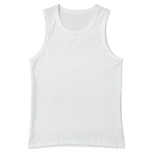 Tobefly(全新升级版)纽约螺纹背心弹力修身休闲健身运动无袖t恤夏