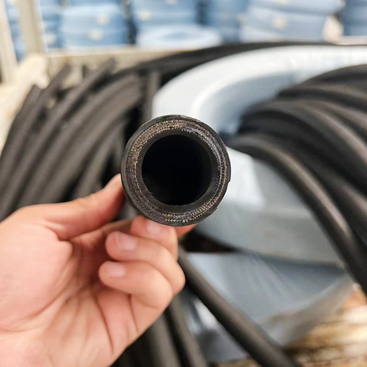 煤矿钻探高压油管工程机械输送水油液压胶管农业船舶钢丝缠绕胶管