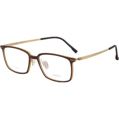 宝姿眼镜框PORTS气质方框板材