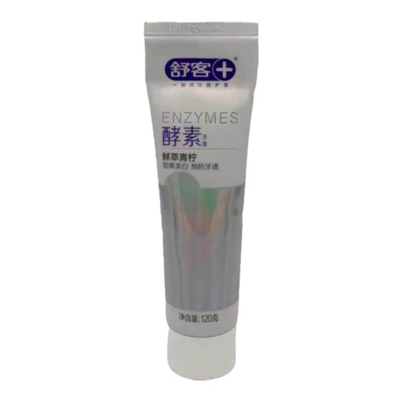 舒客牙膏酵素亮白清洁清新口气