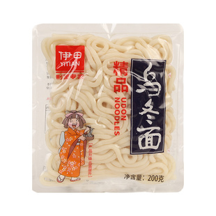 伊田日式0脂肪乌冬面30袋整箱带酱料包XO酱香辣酱方便面速食拌面