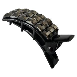 亚克力小夹子头饰发夹侧边刘海夹前额碎发黑色小抓夹可爱发卡日韩