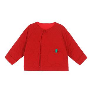 小O爸婴童 男女宝宝新中式棉服外套2026春季新款婴儿保暖新年服