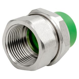 ppr水管配件活接头外丝内丝4分6分12热熔管25太阳能热水器20全铜