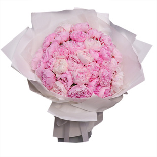 西安鲜花速递同城配送花束芍药玫瑰花店母亲节妈妈女朋友闺蜜生日