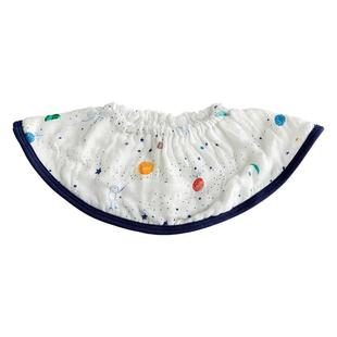 纳多果宝宝围嘴纯竹纤维纱布婴儿口水巾吃饭围兜新生儿亲肤防吐奶