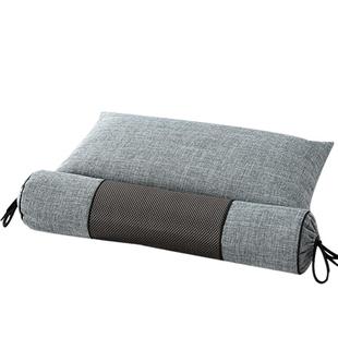 全荞麦颈椎专用枕头护颈椎助睡眠硬枕芯成人家用一对牵引枕可拆卸