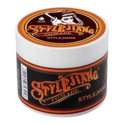 Strong Hold Pomade Hairstyles Hair Gel Wax Ointmet复古发油