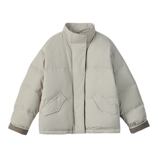 ART CHARACTER/艺符90白鸭绒轻盈保暖立领羽绒服女