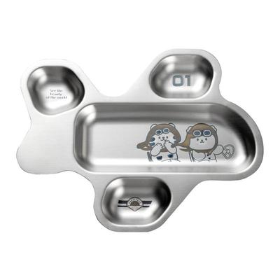 onlycook食品级儿童餐盘分格盘