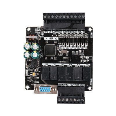 FX1N-14MR MT 2路100K国产PLC控制板可编程步进电机工控板FAMKOW