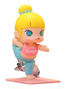 泡泡玛特molly放空的一天盲盒