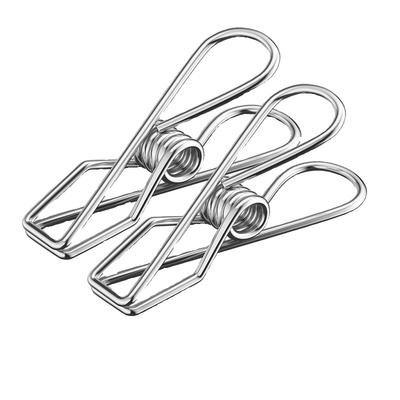 强力不锈钢一体成型小号防风夹