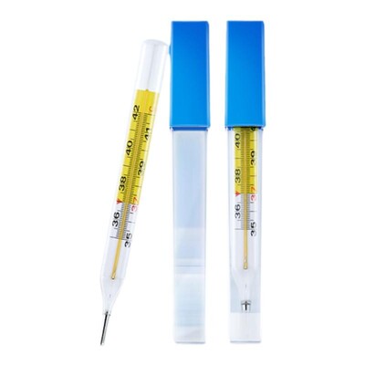 水银温度计家用大刻度测人体温