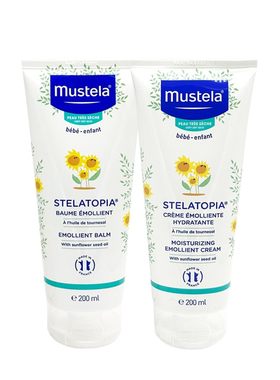 专柜版】思恬雅mustela妙思乐保湿润肤膏霜宝宝婴儿童益佳霜300ML