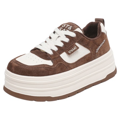 星期六真皮鞋子女鞋2025新款冬季