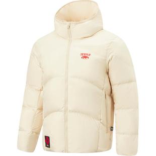 李宁反伍BADFIVE长安少年短款羽绒服男新款宽松冬季鸭绒运动服