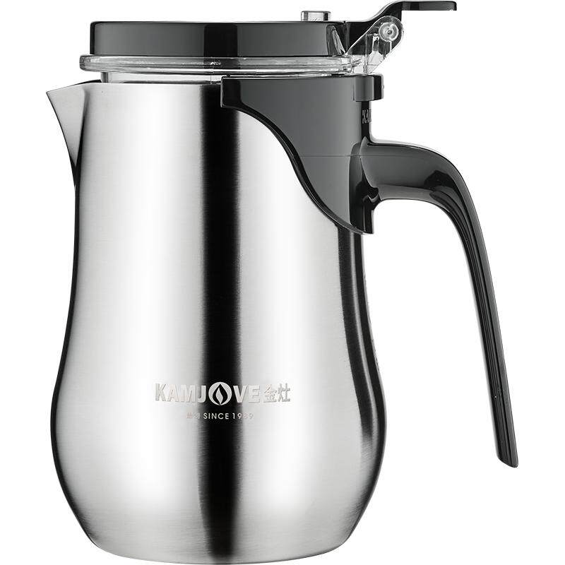 金灶不锈钢飘逸杯泡茶壶家用