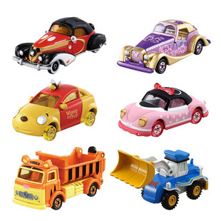 【自营】TOMY多美迪士尼合金小汽车模型玩具车米妮米奇老爷车卡车