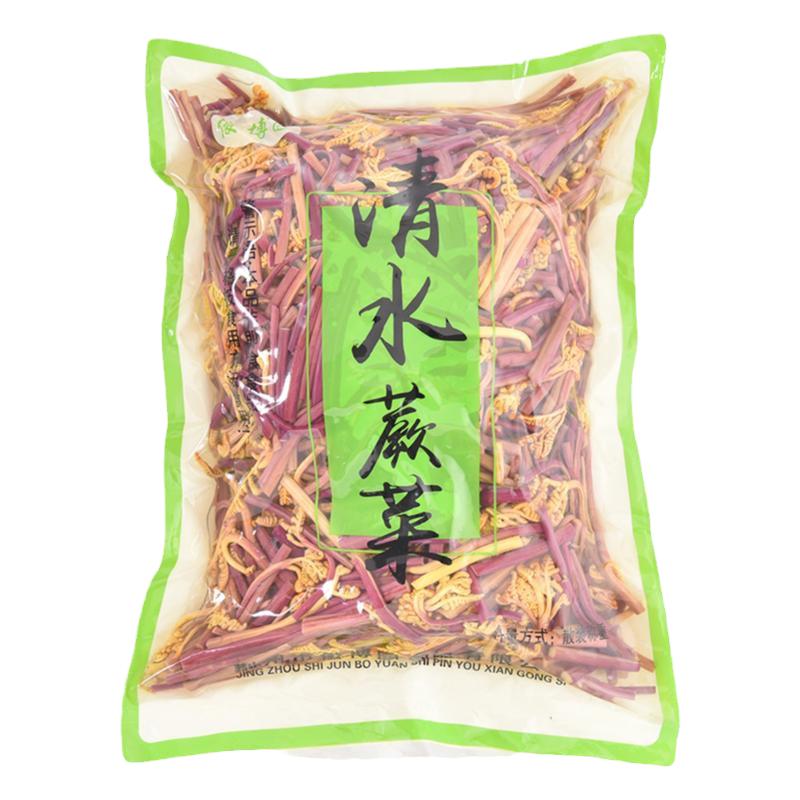带箱10斤清水蕨菜除水后5斤左右