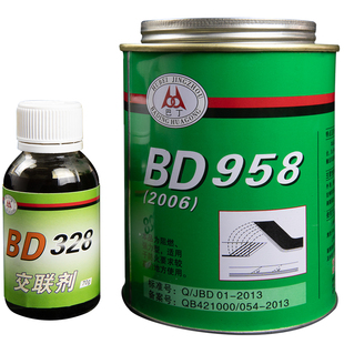 巴丁BD958皮带胶矿用输送带胶阻燃型皮带冷粘胶金属橡胶粘接胶水