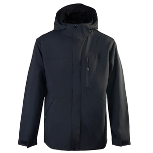 内胆可拆卸UHMWPE防刺冲锋衣加棉野外商业安保软质冬季防刺服加厚