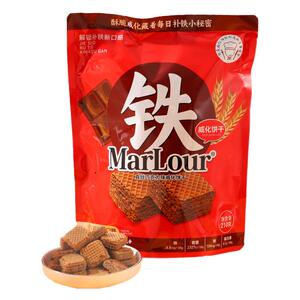 万宝路豆乳富铁巧克力味威化