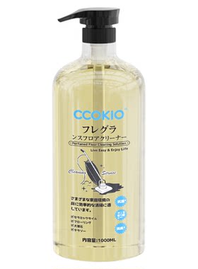日本ccokio地板清洁剂抗菌消臭地面拖地专用强力去污去水印清洁液