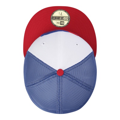 韩国代购NEWERA纽亦华NFL5950平沿全封闭网眼棒球帽布法罗比尔