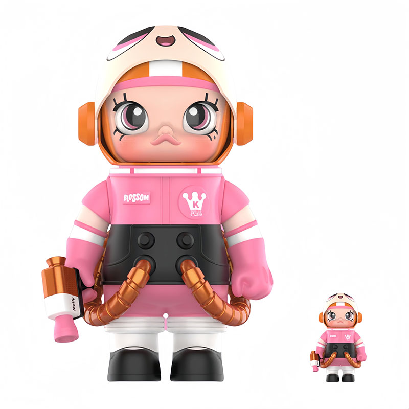 泡泡玛特MOLLY飞天小女警手办