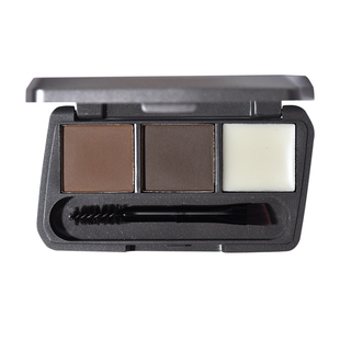 gogotales戈戈舞三色眉粉盘眉膏耐汗不脱色初学者眉笔女