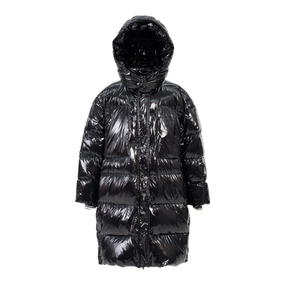 雅莹童装保暖面包服连帽羽绒服