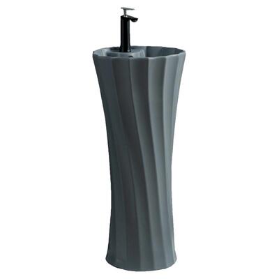 北欧立柱盆高晋洗手盆