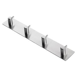 FEEGOO挂钩强力粘胶不锈钢厨房浴室毛巾挂钩免打孔墙壁挂衣架粘钩