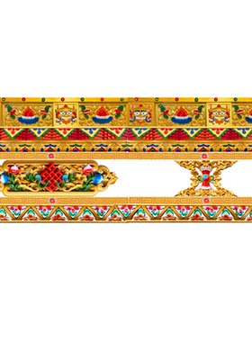 藏式装修材料佛堂家居豪华保质量