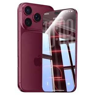 [不沾指纹]铂信适用iPhone18/17钢化膜苹果16/15手机13promax防窥14全屏XR/xsmax全包12贴X防摔11Duo高清折叠