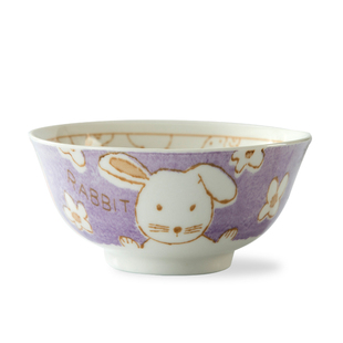 日式长柄勺子创意 陶瓷大勺子搅拌勺 釉下彩中号喝汤勺家用餐具