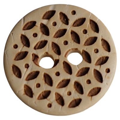 椰壳材质清真风半镂空纽扣