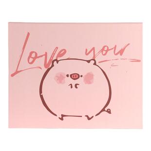 可爱小猪儿童节七夕情人节礼物盒送女朋友生日礼品盒大礼盒空盒子