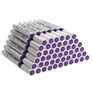 紫色丙烯马克笔小学生美术专用幼儿园水彩笔画画笔可叠色不透色无毒可水洗涂色鸦笔单支自选红色黄色蓝色黑色