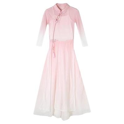 古典舞蹈服身韵练功服女童演出服