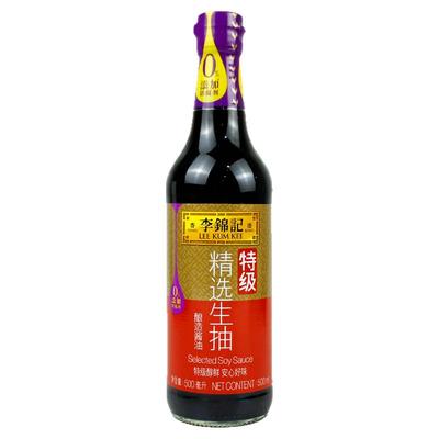 李锦记特级精选生抽500ml
